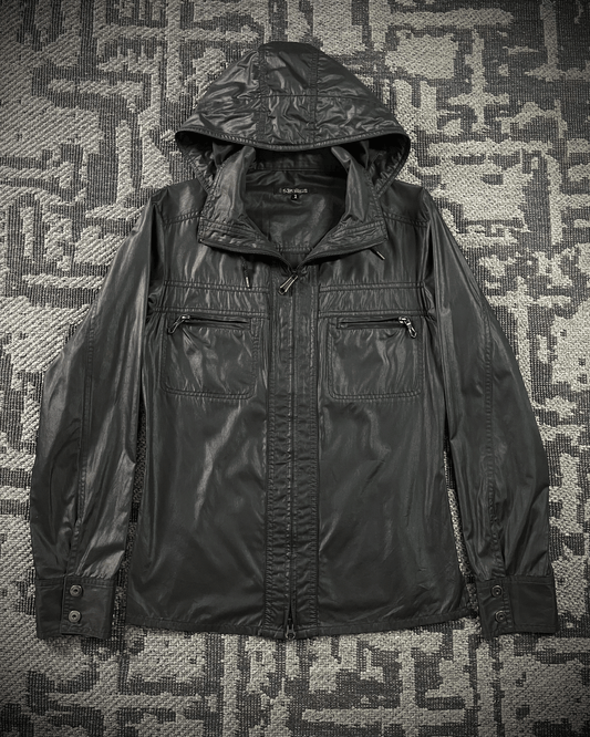 5351 Pour Les Hommes Waxed Shirt Hoodie