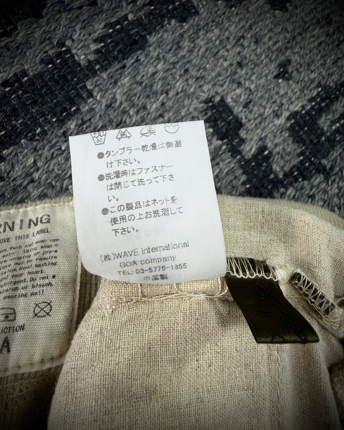 GOA Multi Zip Flared Cargo Pants