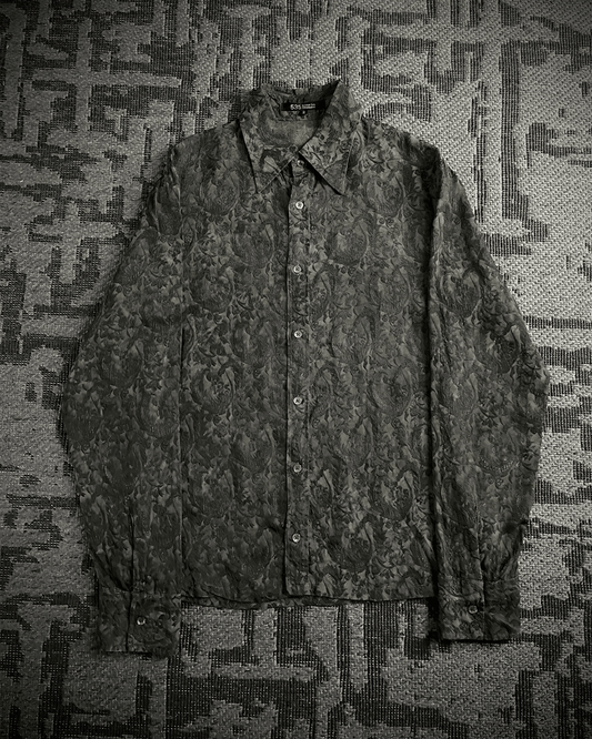 5351 Pour Les Hommes Tribal Embroidery Shirt
