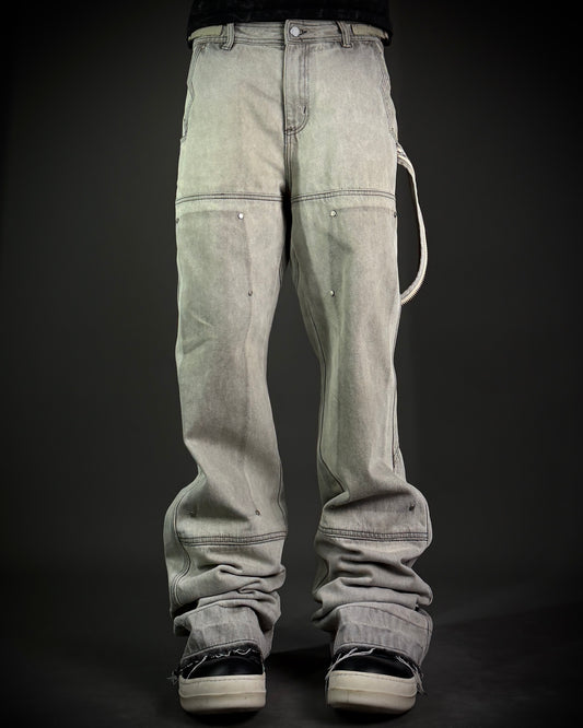 PANQ Utility Wide Leg Pants