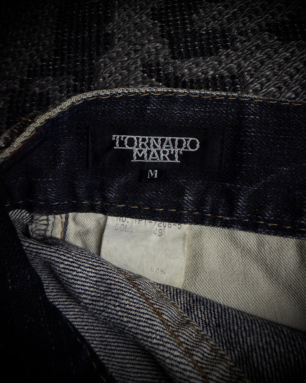 Tornado Mart Faded Distressed Boot Cut Jeans