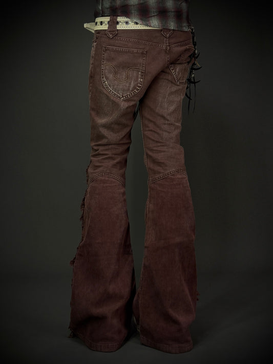 Led Rechwe Western Hybrid Flared Jeans