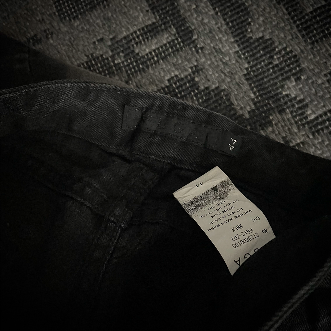 Fuga Japan Whiskered Faded Flared Jeans