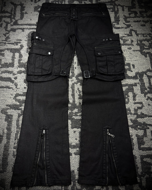 Roi Franc Utility Flared Pants