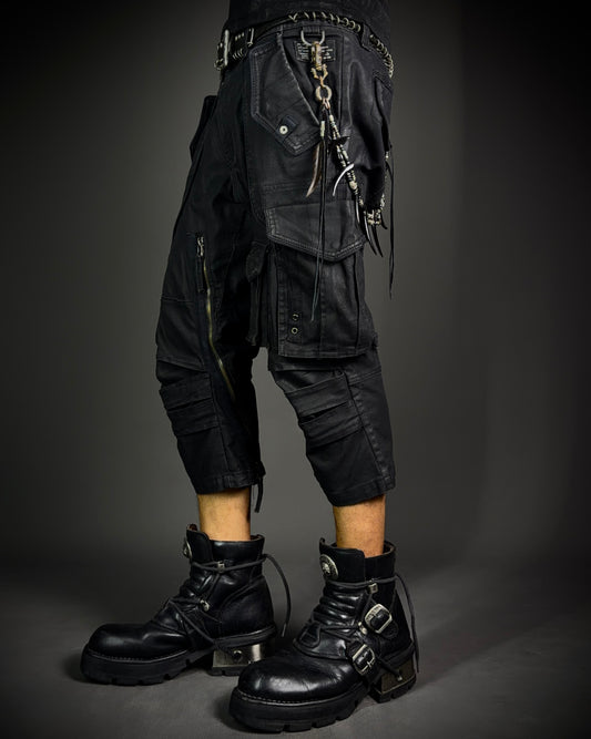 Luv Maison × Jackrose Coated Utility Cargo Shorts