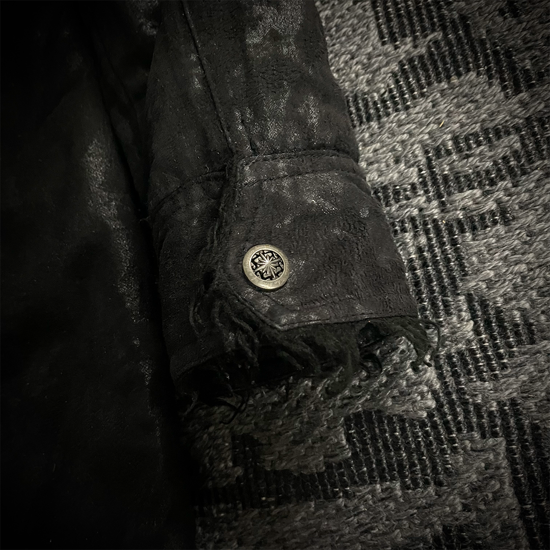 Midas Faux Fur Waxed Long Coat