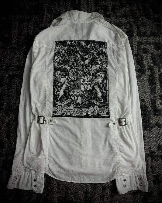 Tete Homme Heraldic Graphic Utility Shirt