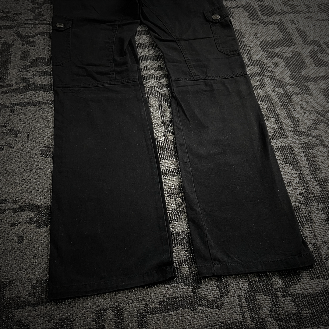 In The Attic Distressed Cargo Studded Pants