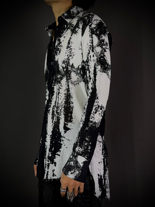 KMRii Magnolia Sputnik Long Shirt