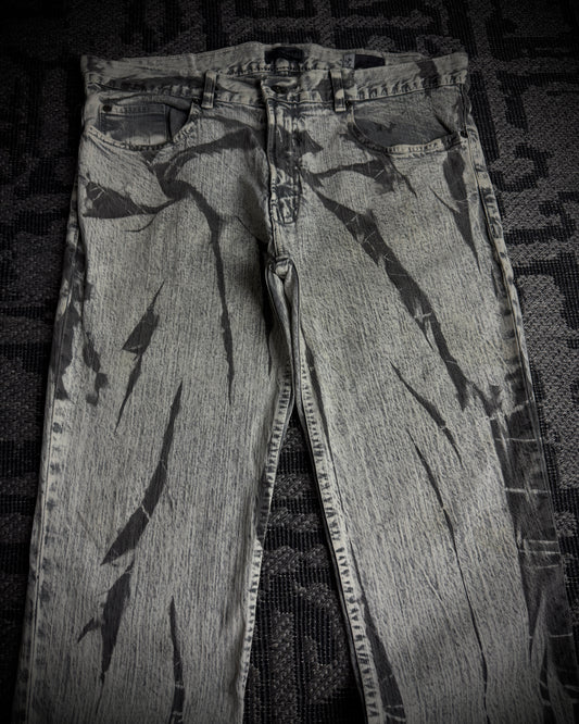 Kill City Constructors Shattered Acid Slim Straight Denim