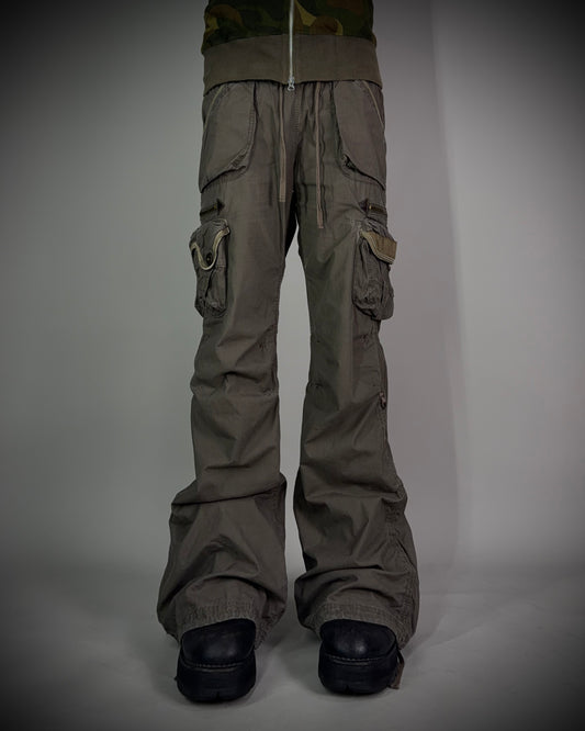 GOA Tactical Cargo Flared Pants