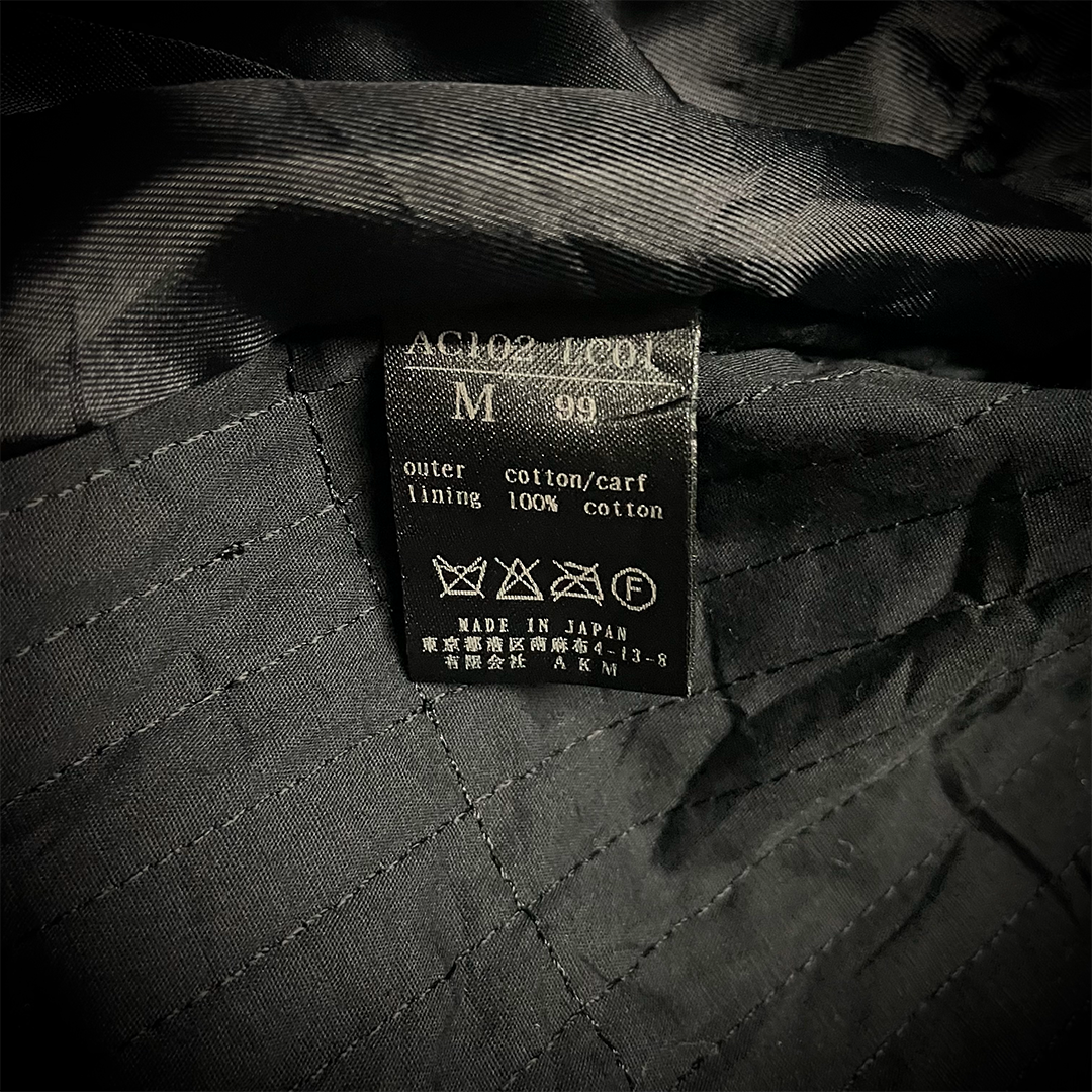 AKM Hybrid Calf Leather Biker Jacket