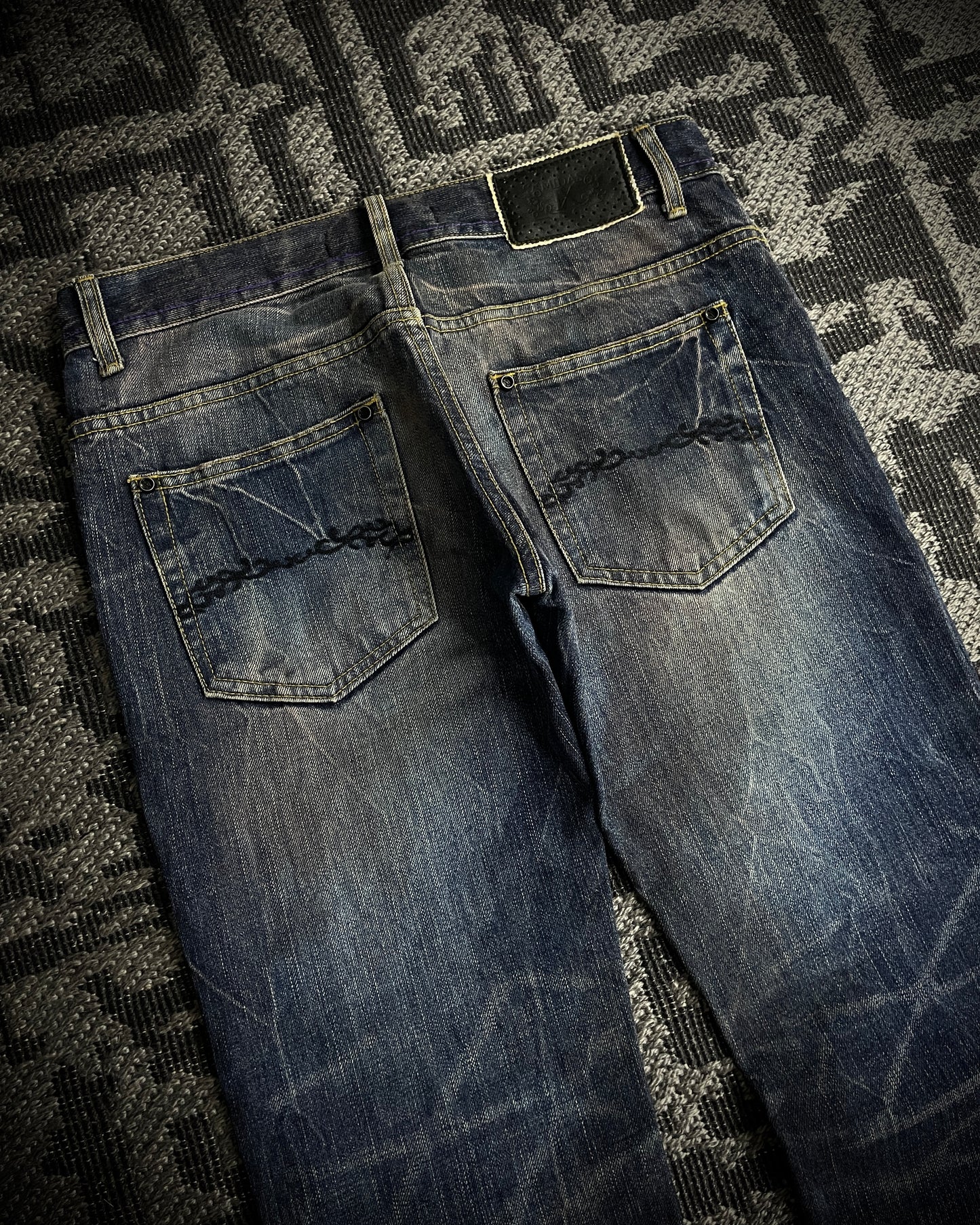 Midas 9 Blood Washed Bootcut Jeans