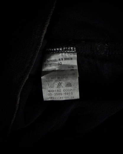 LGB Waxed Distressed Sarrouel Denim