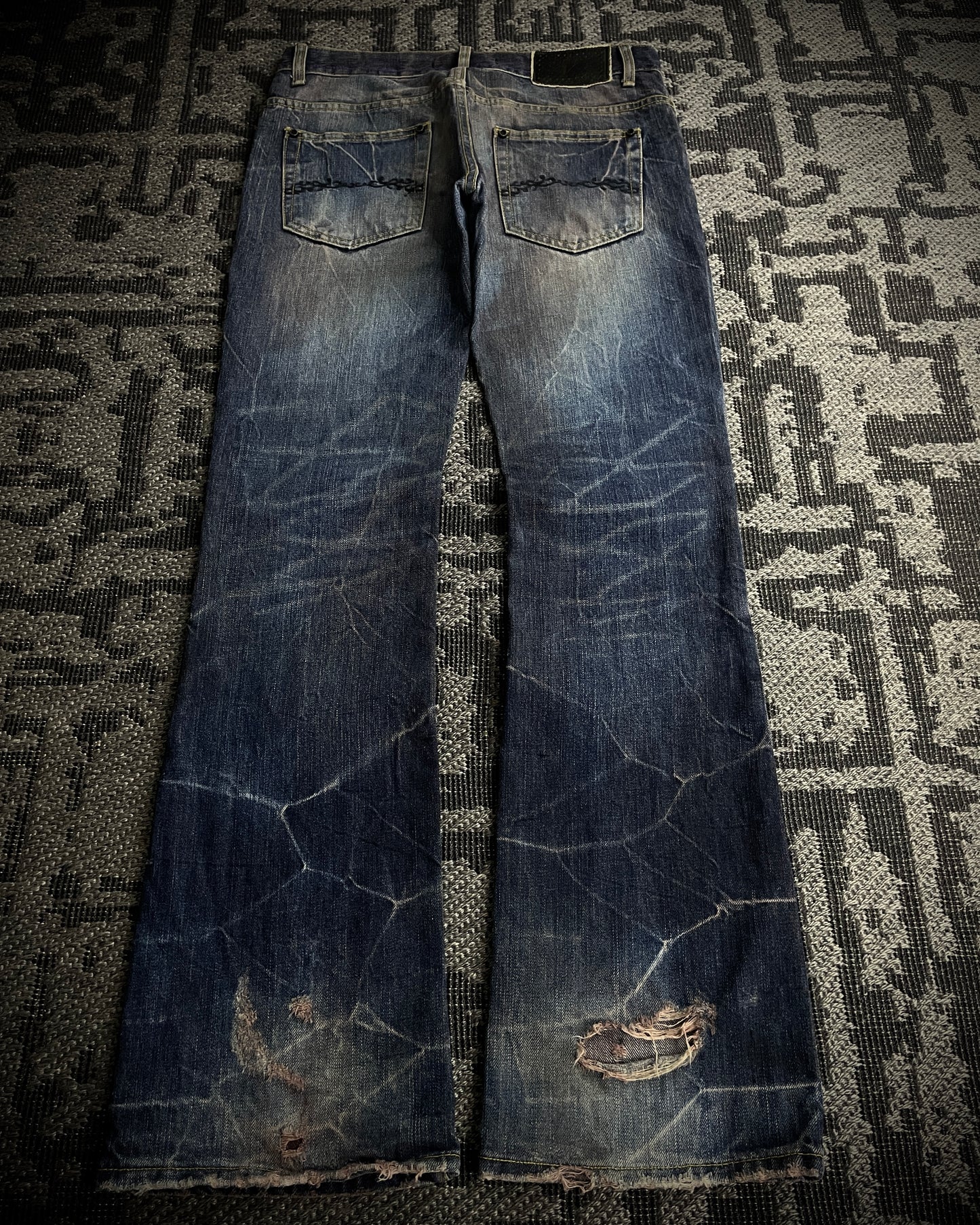 Midas 9 Blood Washed Bootcut Jeans