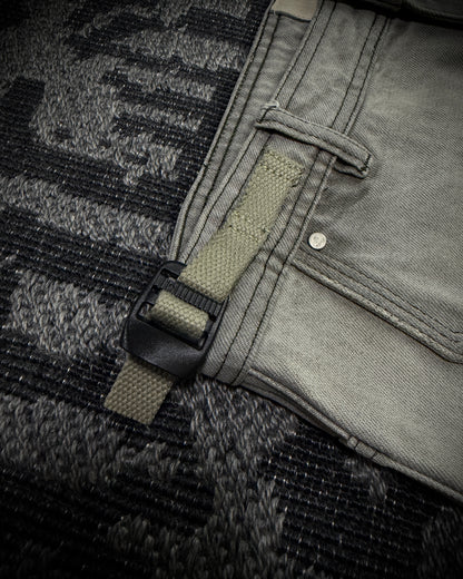 PANQ Utility Wide Leg Pants