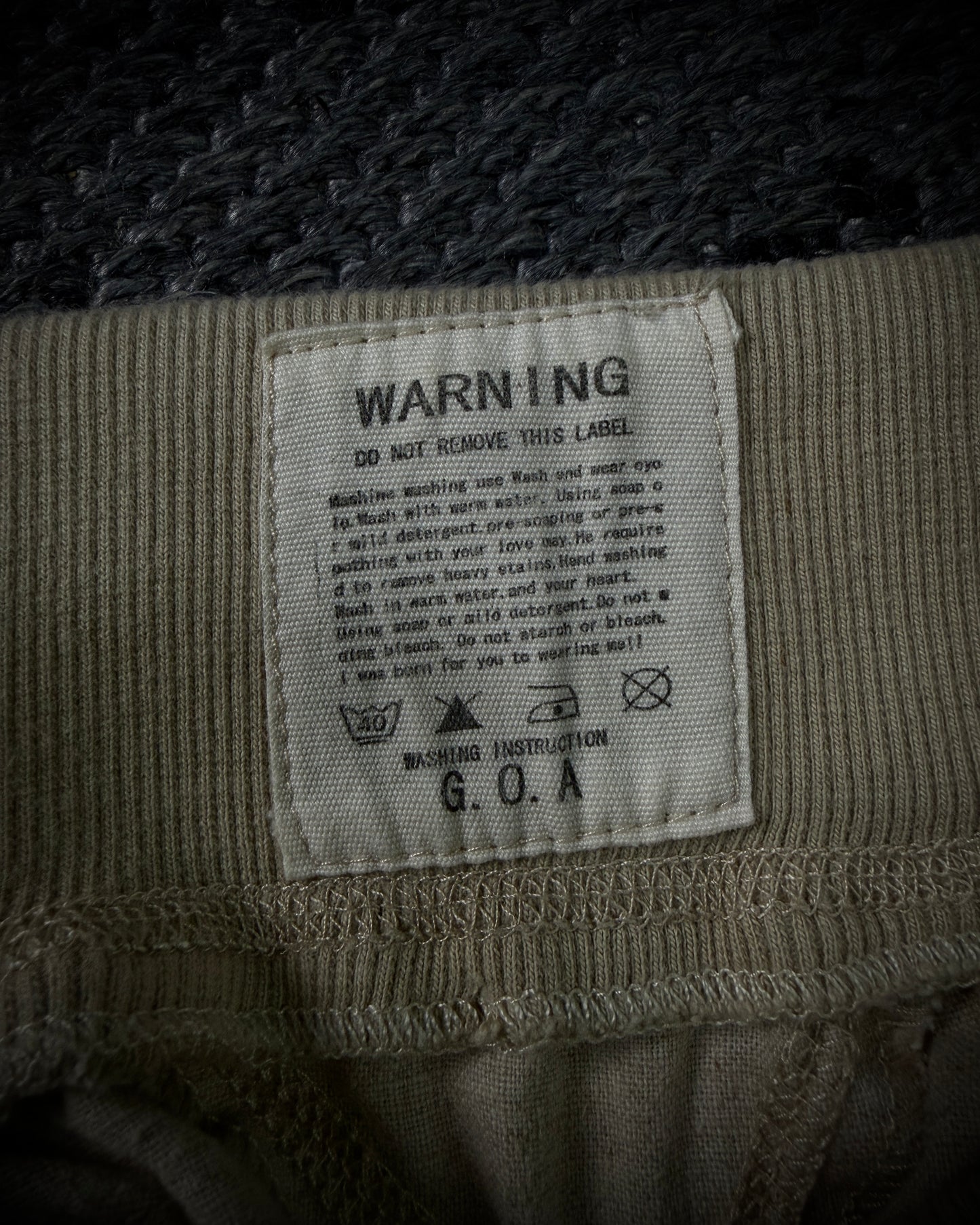 GOA Multi Zip Flared Cargo Pants