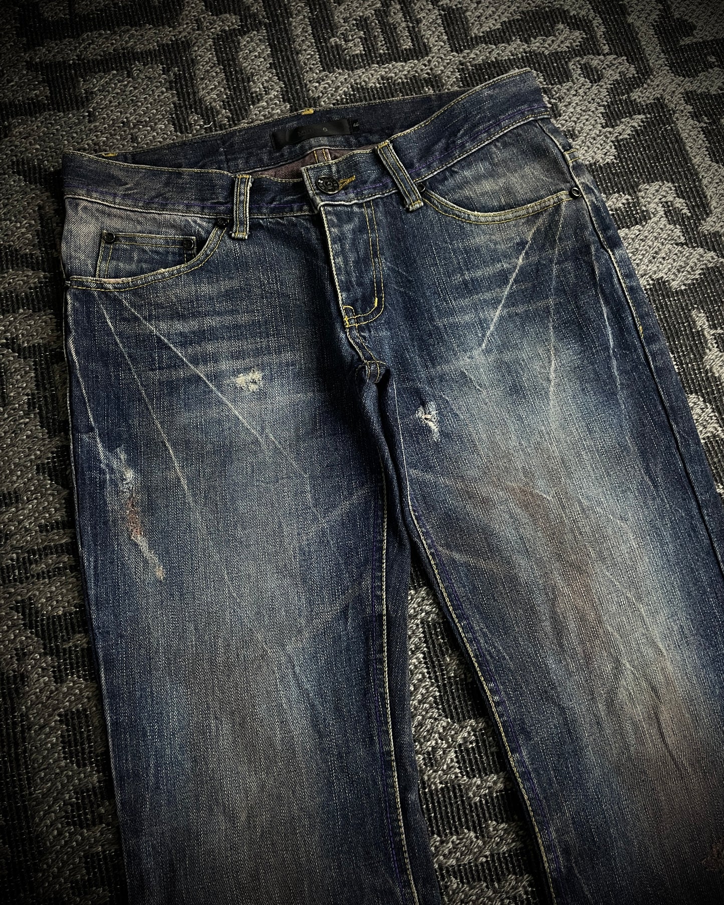 Midas 9 Blood Washed Bootcut Jeans