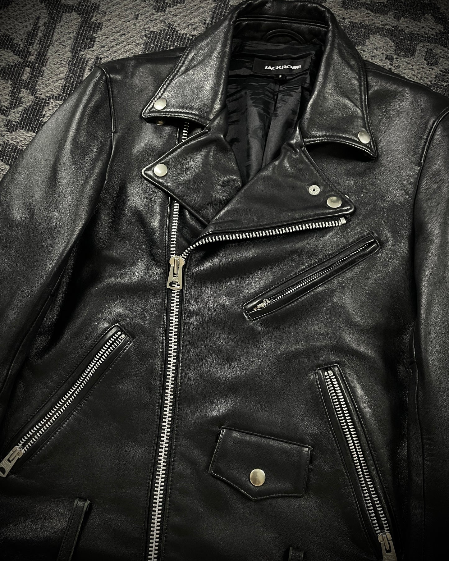 Jackrose Sheep Skin Rider Jacket