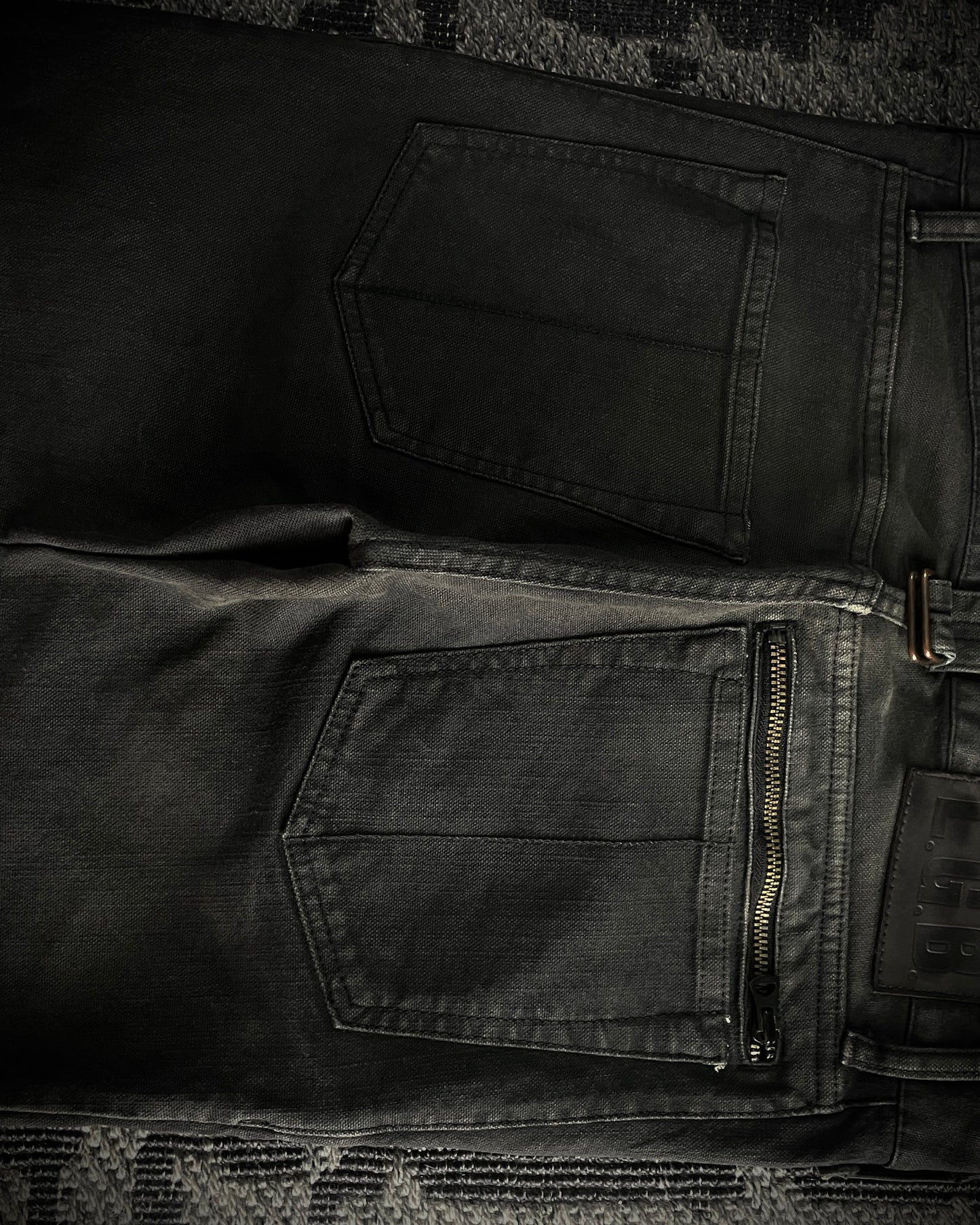 LGB Faded Zip Bootcut Denim (No Pouch)