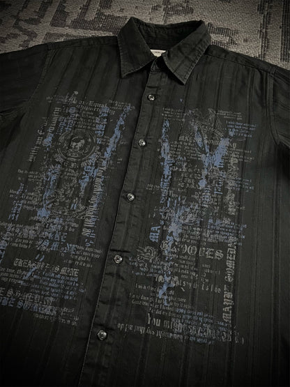 Commontage Poem Black Shirt