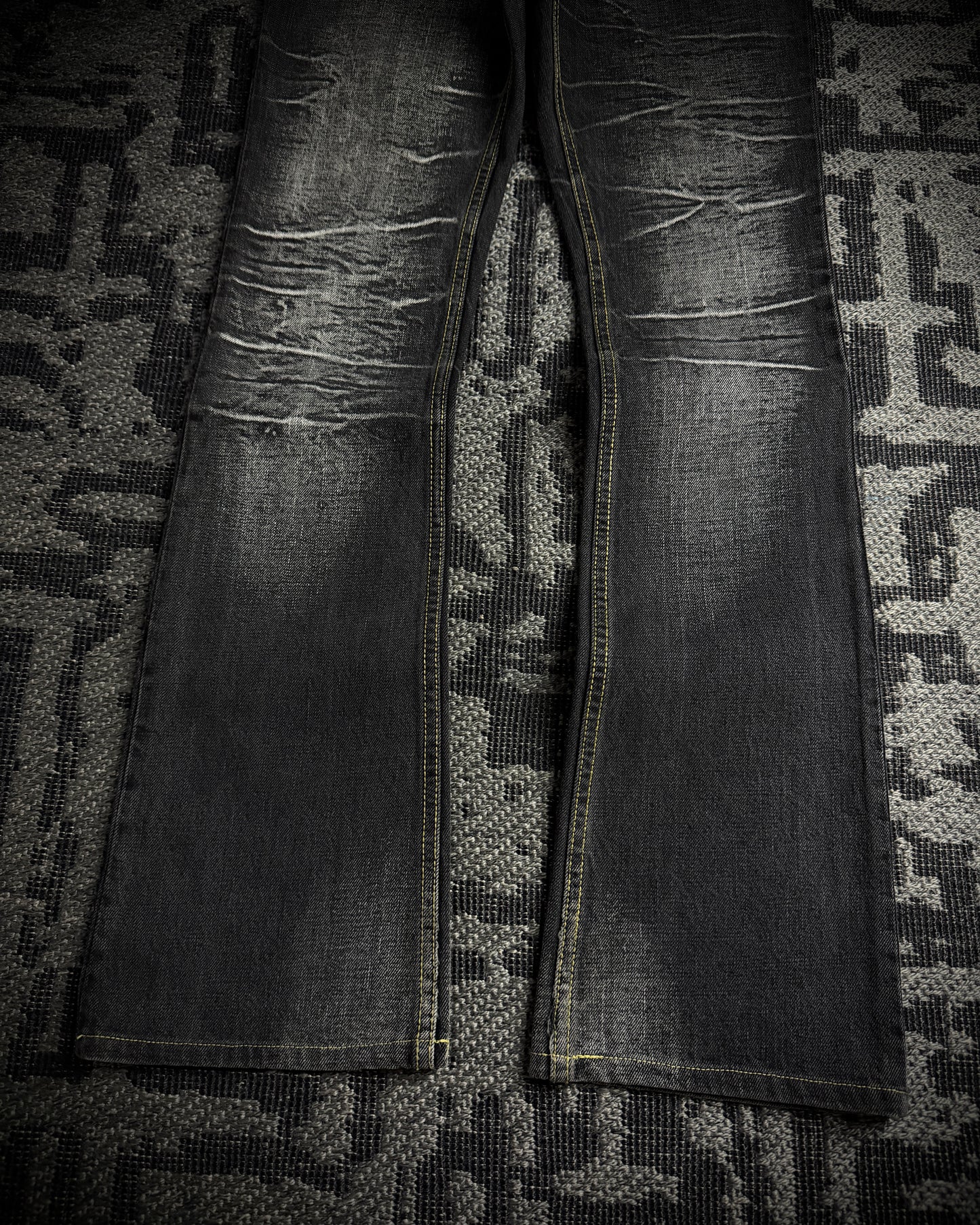 Semantic Design Multi Zip Bootcut Denim