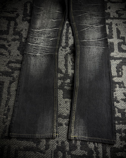 Semantic Design Multi Zip Bootcut Denim