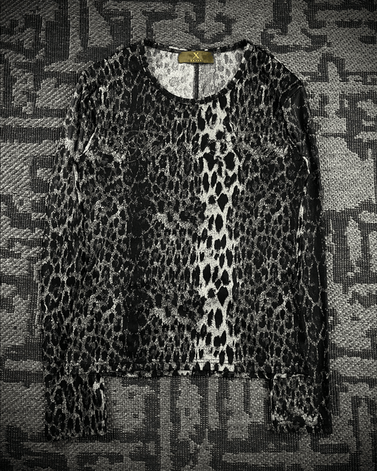Xfrm White Leopard Long Sleeve