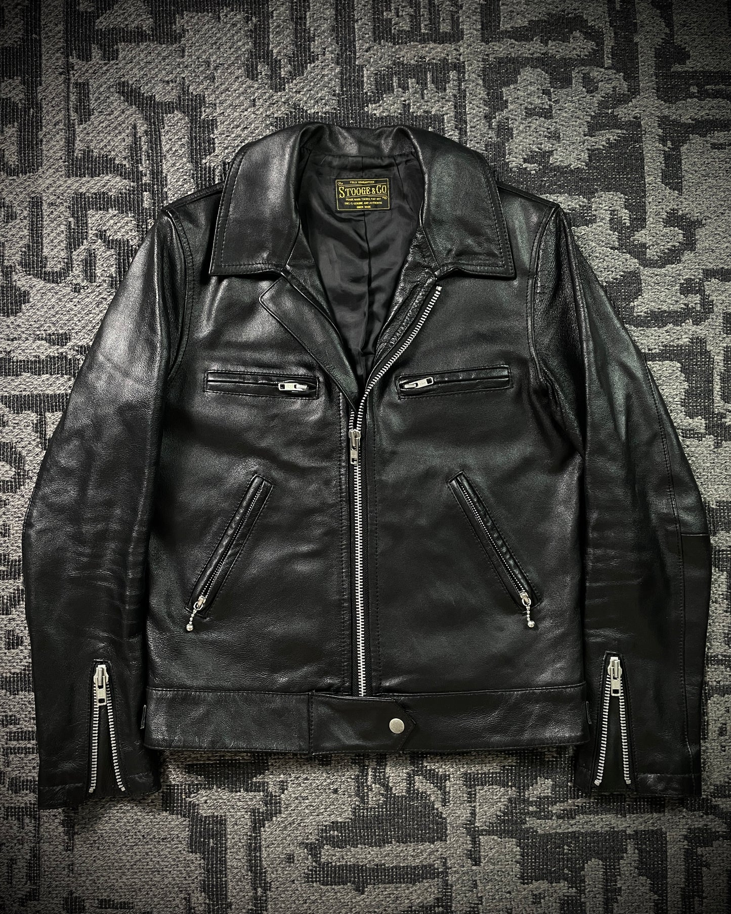 Stooge&Co Cowhide Riders Jacket