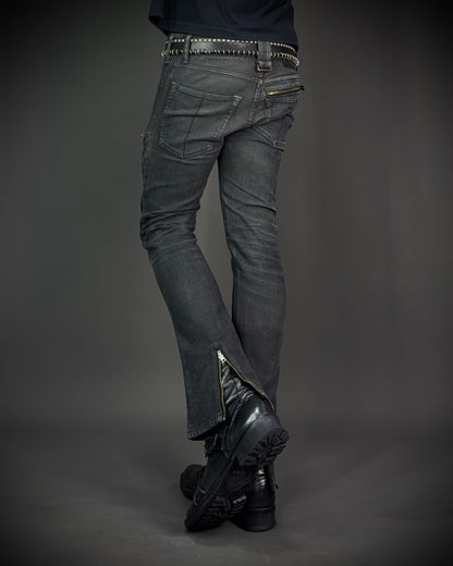 LGB Faded Zip Bootcut Denim (No Pouch)