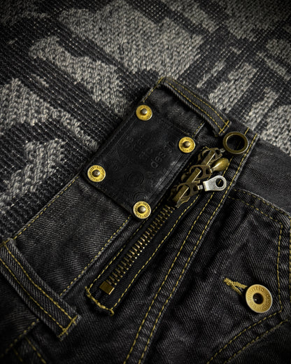 Semantic Design Multi Zip Bootcut Denim