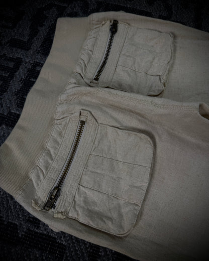 GOA Multi Zip Flared Cargo Pants
