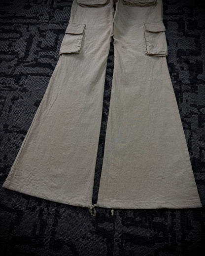 GOA Multi Zip Flared Cargo Pants