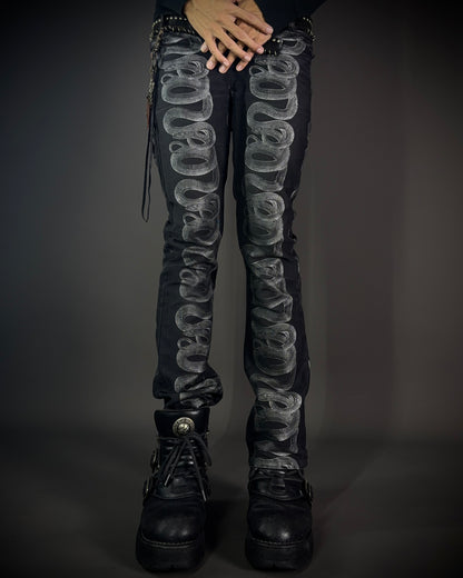 Hysteric Glamour Snake Pants
