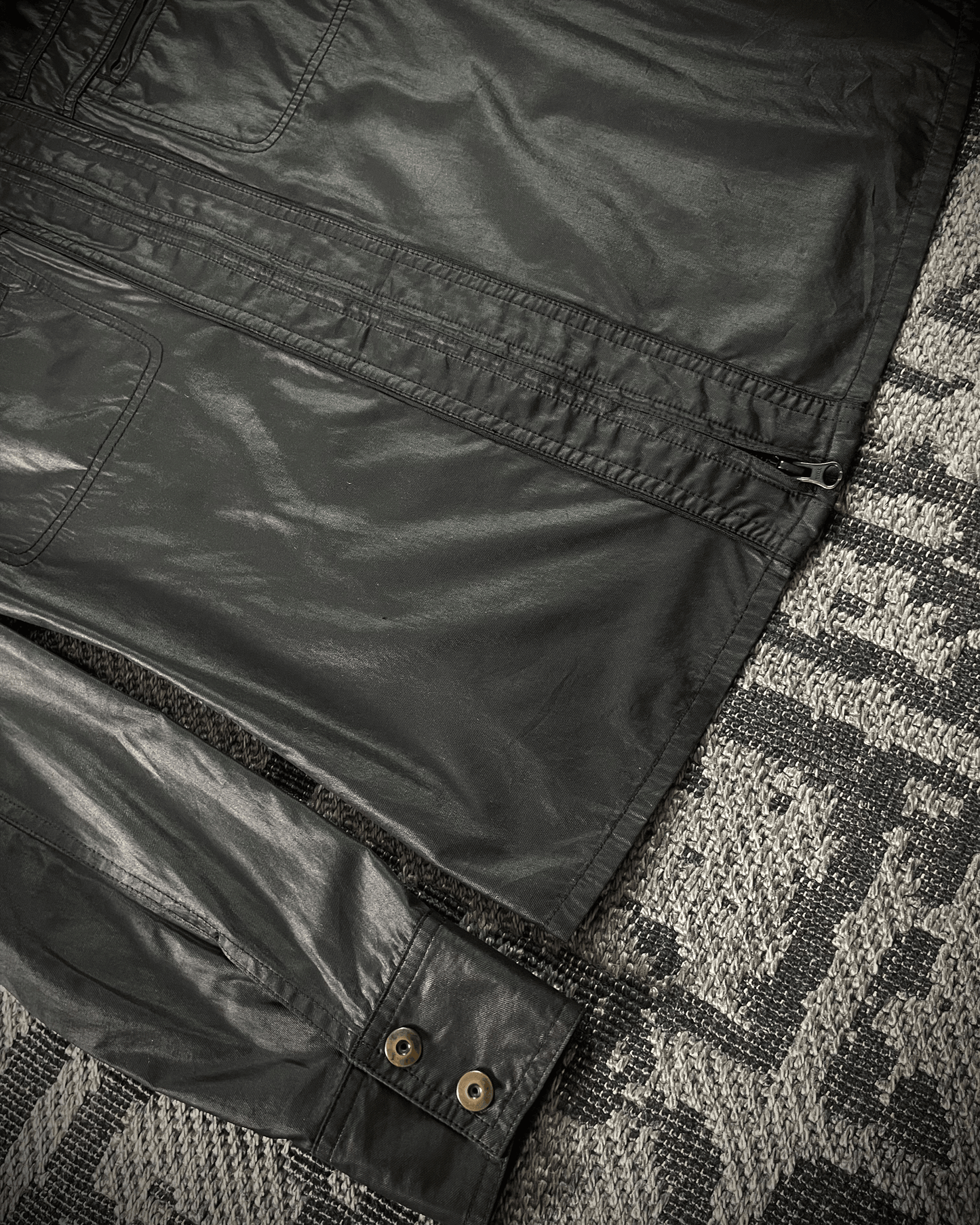 5351 Pour Les Hommes Waxed Shirt Hoodie