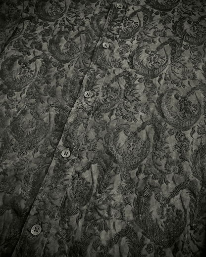 5351 Pour Les Hommes Tribal Embroidery Shirt