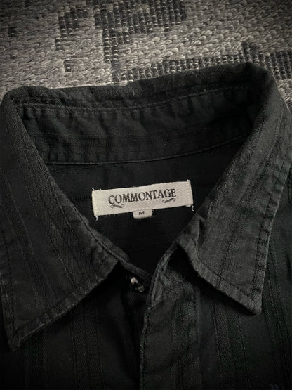 Commontage Poem Black Shirt