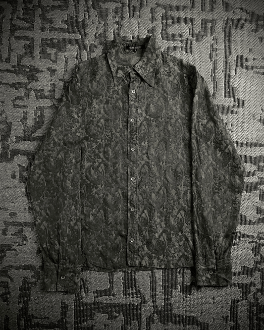 5351 Pour Les Hommes Tribal Embroidery Shirt