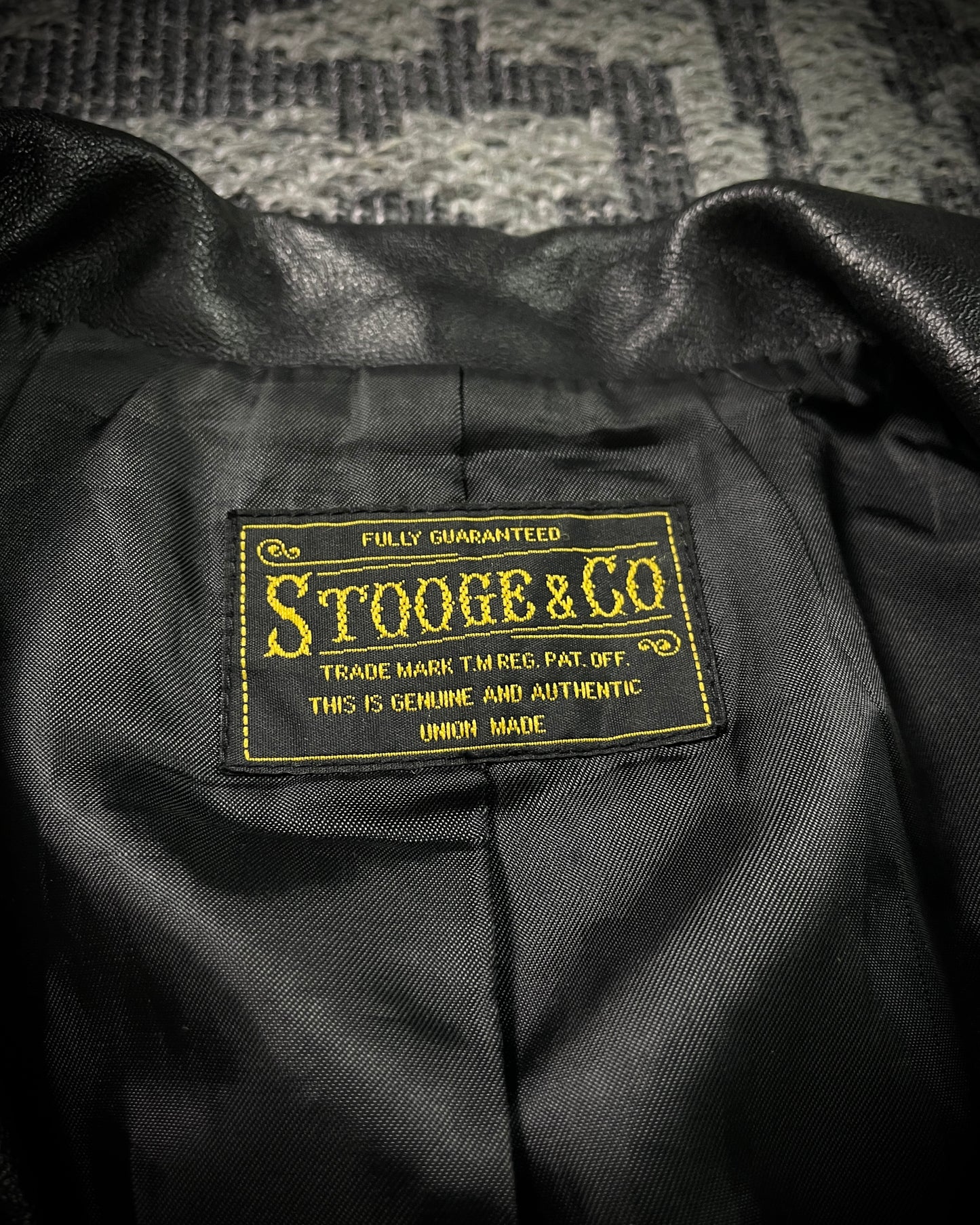 Stooge&Co Cowhide Riders Jacket