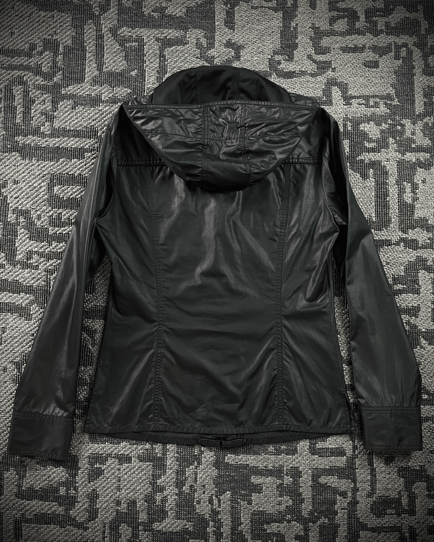 5351 Pour Les Hommes Waxed Shirt Hoodie