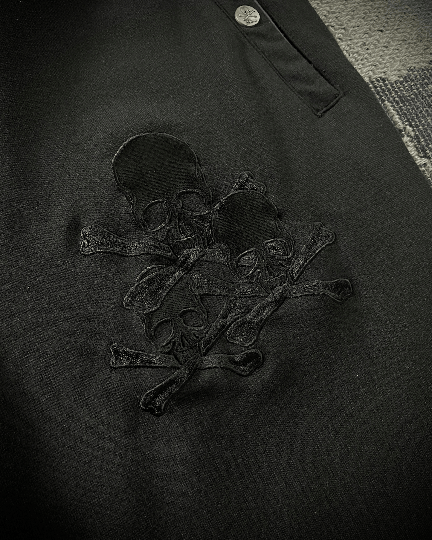 Roen White Leopard Skull Shorts