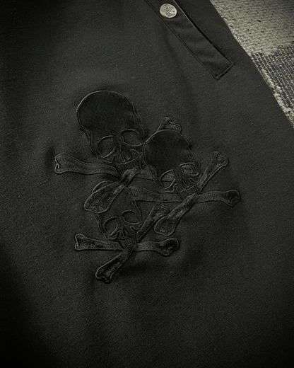 Roen White Leopard Skull Shorts