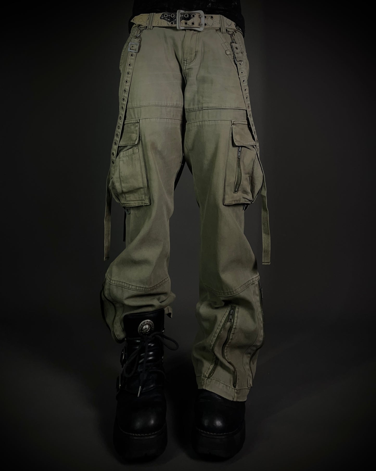 Midas Multi Zip Bondage Tactical Cargo Pants