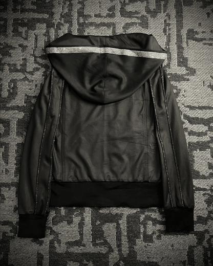 Midas Crystal-embellished Bono Hoodie