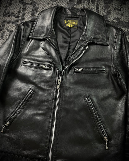 Stooge&Co Cowhide Riders Jacket