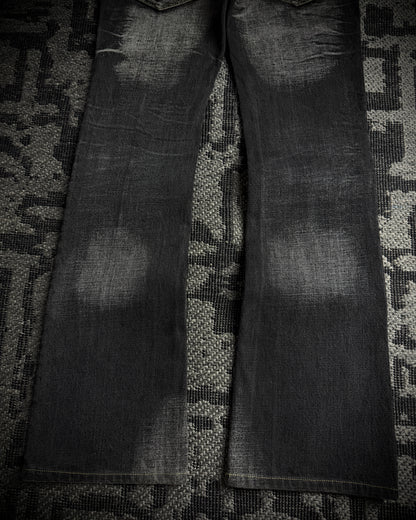 Semantic Design Multi Zip Bootcut Denim