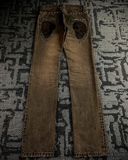 Veronica "Led Rechwe" Skull Denim