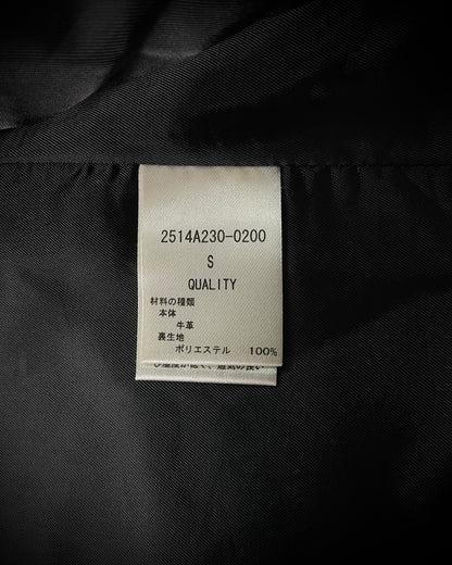 Stooge&Co Cowhide Riders Jacket