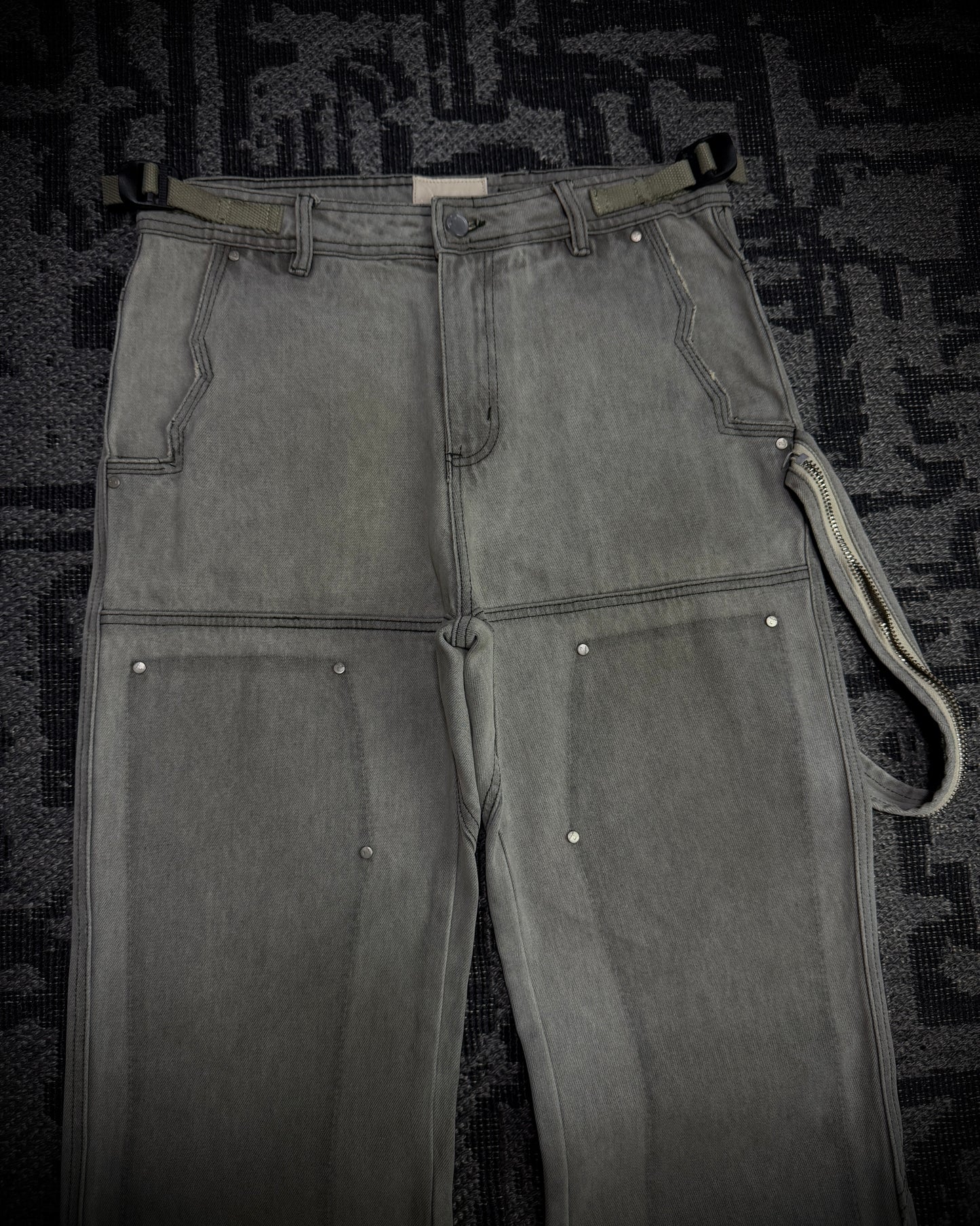 PANQ Utility Wide Leg Pants
