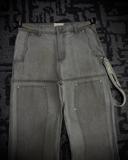 PANQ Utility Wide Leg Pants